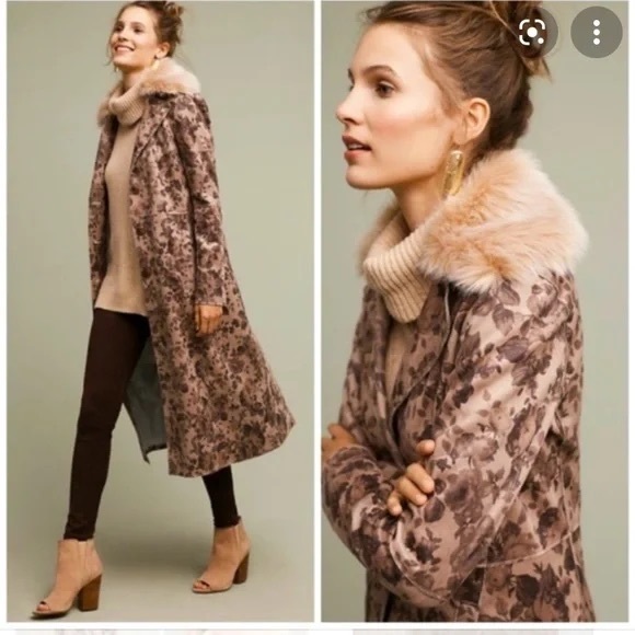 Anthropologie duster coat size 8 - Picture 5 of 11